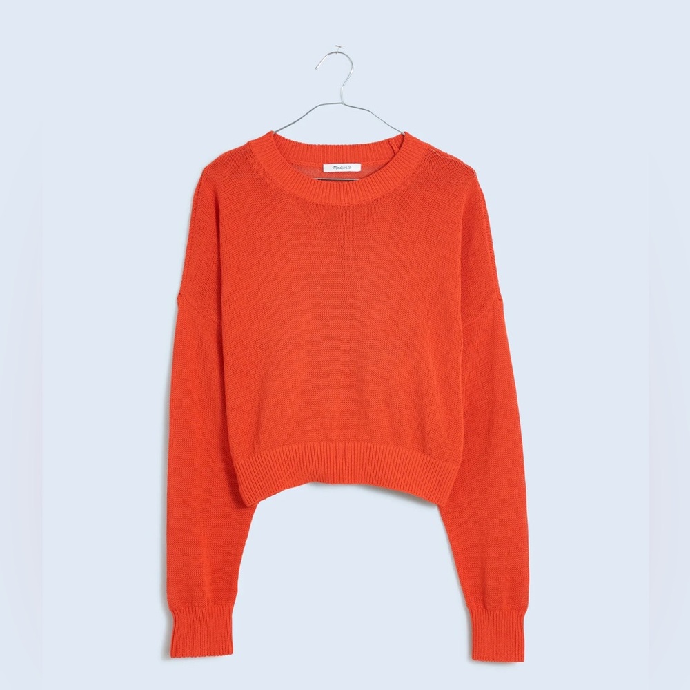 Madewell loose-knit crewneck sweater